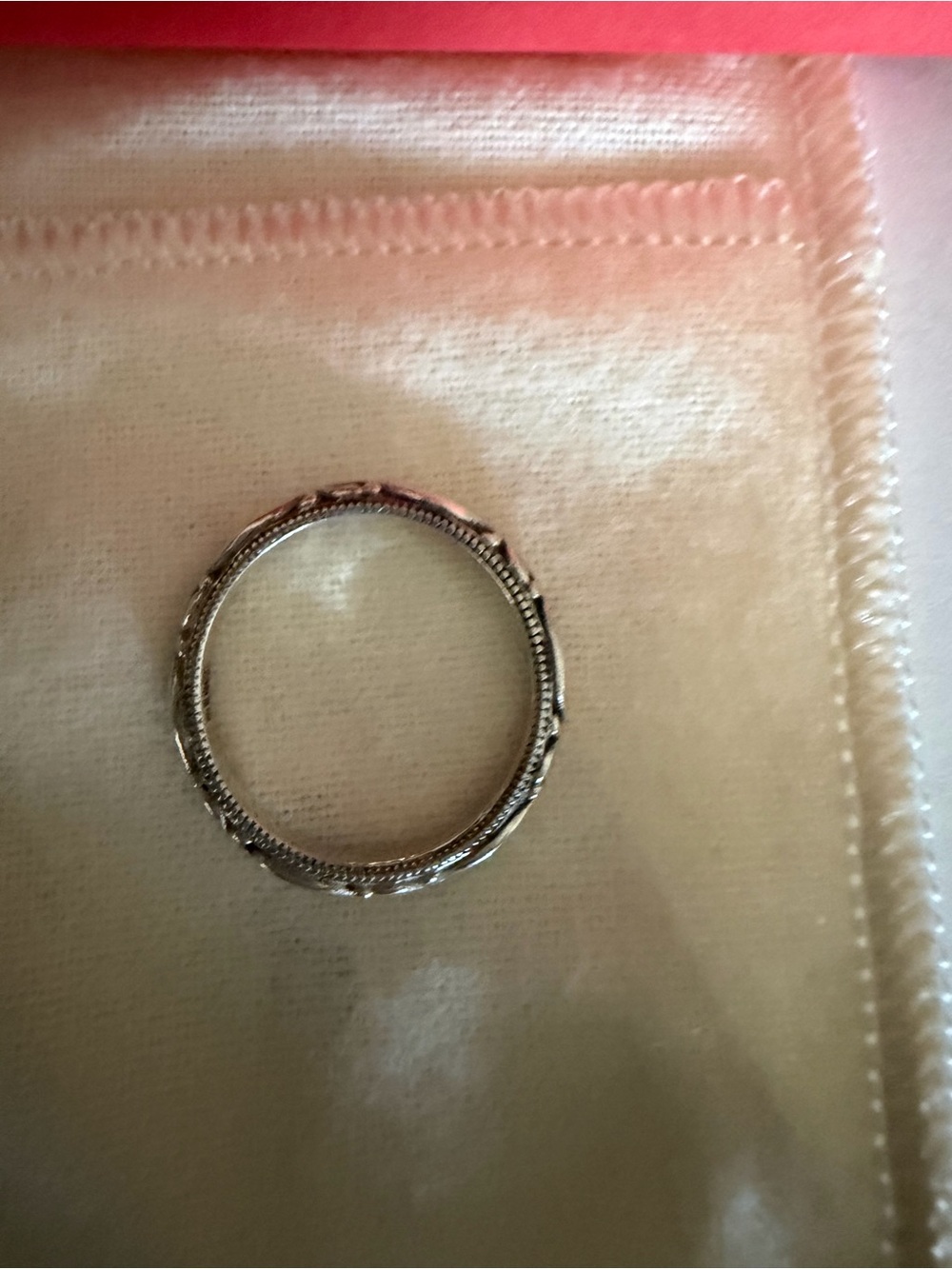 James Avery Sterling Silver Textured Stackable Ring